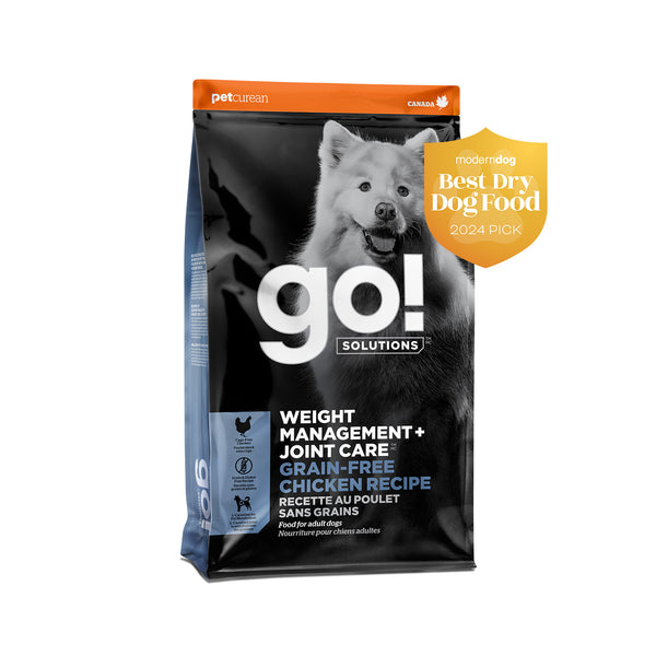 GO! Solutions Weight Management + Joint Care Chicken Grain-Free Dry Dog Food