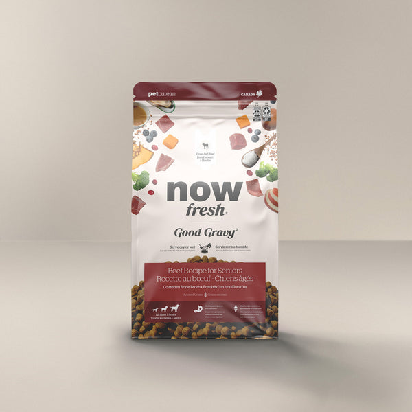 Now Fresh Good Gravy Senior Beef with Grains Dry Dog Food (Special Order)