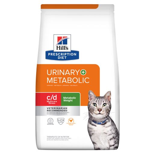 Hill's Prescription Diet c/d Multicare Stress + Metabolic, Urinary Stress + Weight Care Chicken Flavor Dry Cat Food