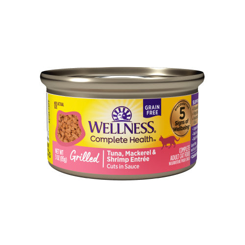 Wellness Complete Health Grilled Wet Cat Food 3 oz, Case of 12, additional view 1