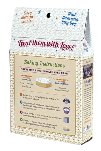 Bake at Home Birthday Cake Mix for Dogs