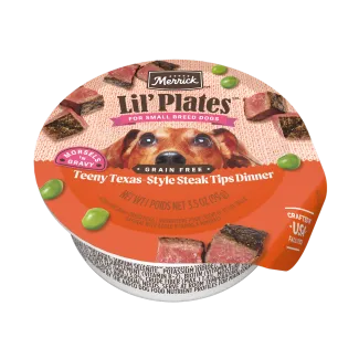 Merrick Lil' Plates Grain Free Small Breed Wet Dog Food 3.5 oz, Case of 12, additional view 1