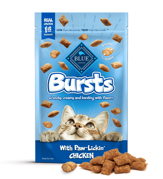 BLUE Bursts Crunchy & Creamy Cat Treats