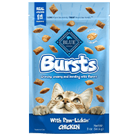 BLUE Bursts Crunchy & Creamy Cat Treats, additional view 3