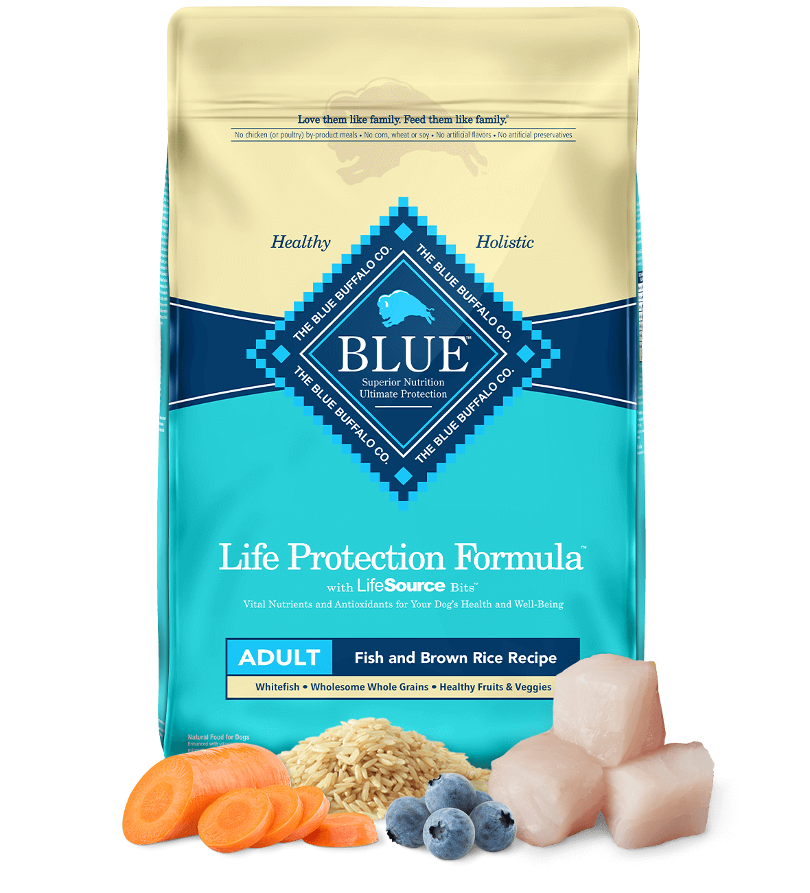 Blue buffalo dog food flavors best sale