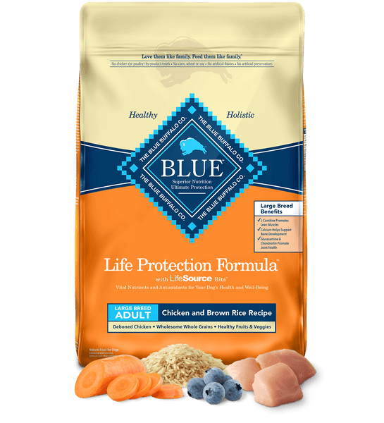 Blue Buffalo Life Protection Chicken & Brown Rice Recipe Large Breed Adult Dry Dog Food