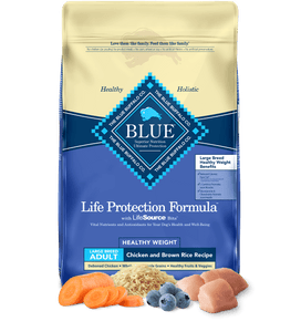 Blue Buffalo Life Protection Large Breed Healthy Weight Chicken & Brown Rice Recipe Adult Dry Dog Food