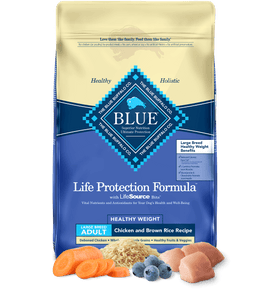 Blue healthy weight dog food best sale