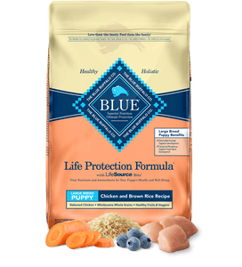 Blue Buffalo Life Protection Chicken & Brown Rice Recipe Large Breed Puppy Dry Dog Food