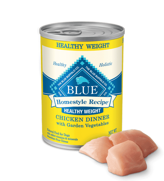 Blue Buffalo Homestyle Recipe Healthy Weight Chicken Wet Dog Food
