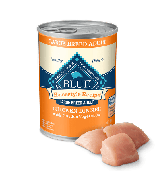 Blue Buffalo Homestyle Recipe Large Breed Chicken Dinner Wet Dog Food
