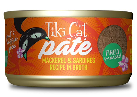 Tiki Cat Grill Mackerel & Sardine Pate Wet Cat Food