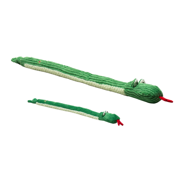 Huggle Hounds Sir Squeaks-a-Lot Snake Knotties Dog Toy