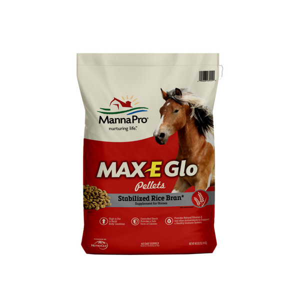 Max-E-Glo Stabilized Rice Bran, 40 lb bag, additional view 1