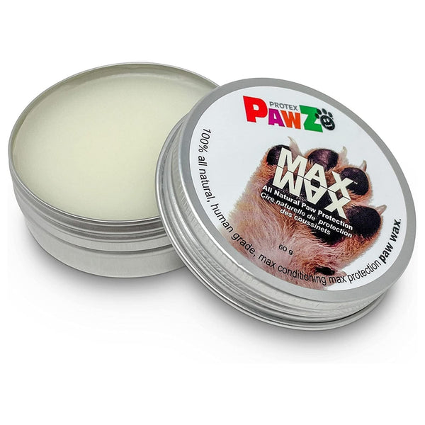 PawZ Max Wax Natural Dog Paw and Nose Balm, 60 g