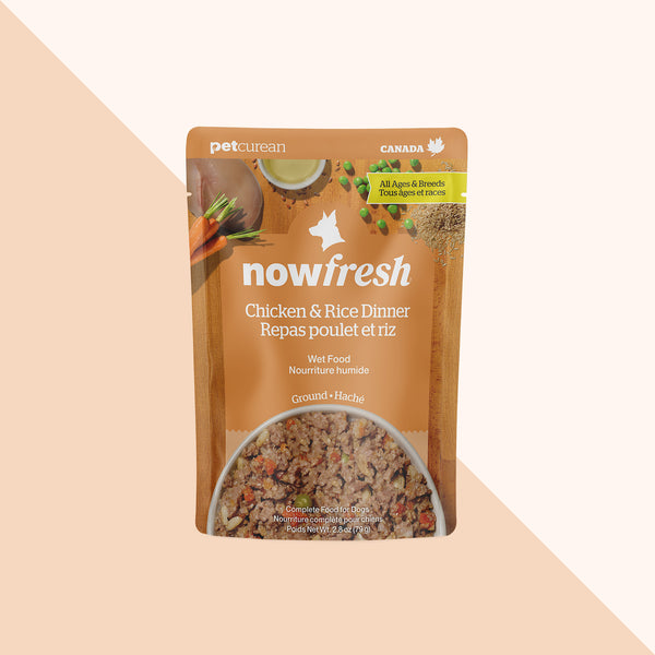 Petcurean Now Fresh Wet Dog Food Pouches 2.8 oz, Case of 24, additional view 1