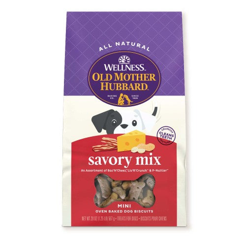 Old Mother Hubbard Classic Mini Savory Mix Dog Biscuits 20 oz bag