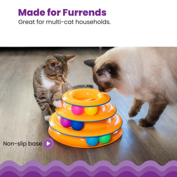 Petstages Tower of Tracks Cat Toy, additional view 3