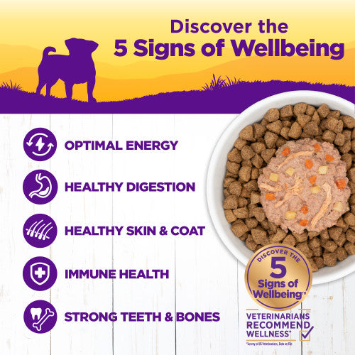 Wellness Petite Entrees Shredded Medley Lamb, Venison & Sweet Potato Wet Dog Food, additional view 1