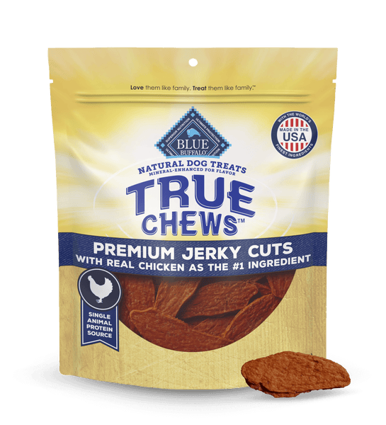 BLUE True Chews Premium Jerky Cuts Chicken Dog Treats