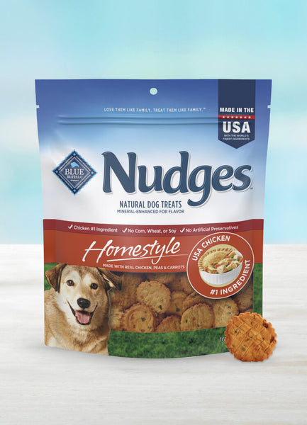 BLUE Nudges Homestyle Chicken Pot Pie Dog Treats, additional view 1