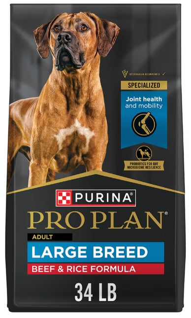 Pro Plan Adult Large Breed Beef & Rice Formula Dry Dog Food