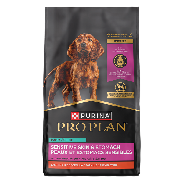 Pro Plan Puppy Sensitive Skin & Stomach Salmon & Rice Dry Dog Food