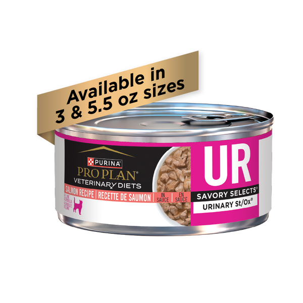 Purina Pro Plan Veterinary Diets UR Urinary St/Ox Savory Selects Variety Pack Wet Cat Food, additional view 1