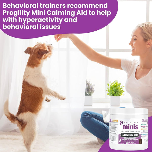 Progility Minis Calming Aid with Melatonin 60-ct Soft Chews