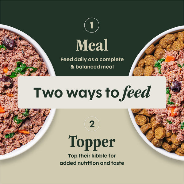 Instinct FreshRaw Meals Grass-Fed Beef Recipe Dog Food