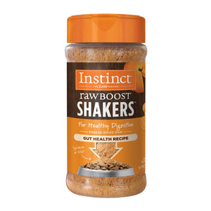 Instinct Raw Boost Shaker Gut Health Freeze-Dried Food Tooper