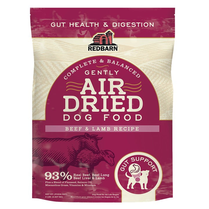 Red Barn Air Dried Gut Health Beef Formula Dog Food