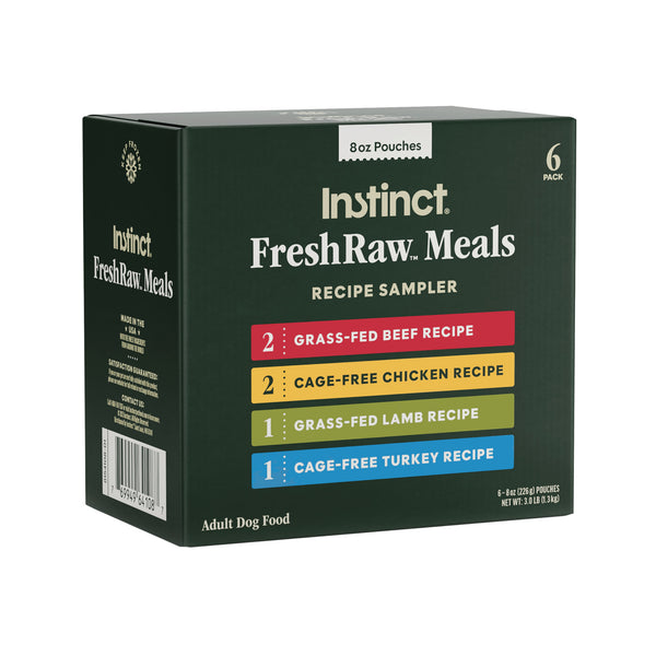 Instinct FreshRaw Meals Sampler Pack Dog Food