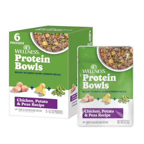 Wellness Protein Bowls Wet Dog Food 6.2 oz, Case of 12, additional view 2