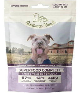Badlands Ranch Air Dried Lamb & Venison Dog Food