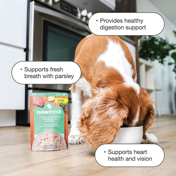 Petcurean Now Fresh Wet Dog Food Pouches 2.8 oz, Case of 24, additional view 4
