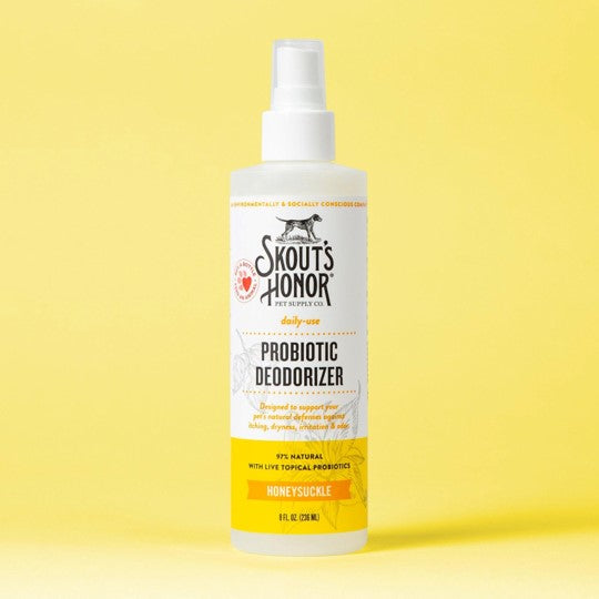 Skout's Honor Probiotic Deodorizer for Cats & Dogs - Honeysuckle