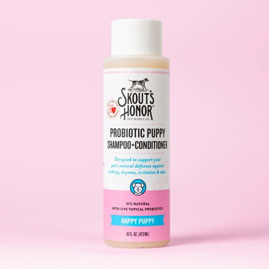 Skout's Honor Probiotic Happy Puppy Shampoo & Conditioner