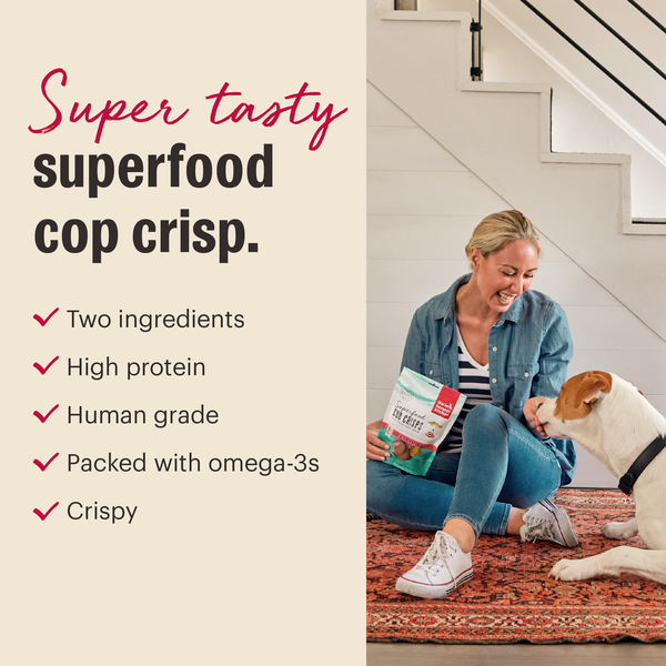 The Honest Kitchen Superfood Cod Crisps Dog Treats, additional view 3