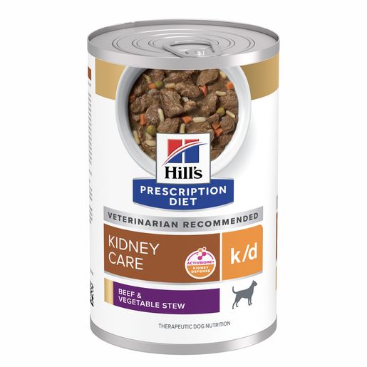 Hill's Prescription Diet k/d Kidney Care Beef & Vegetable Stew  Wet Dog Food