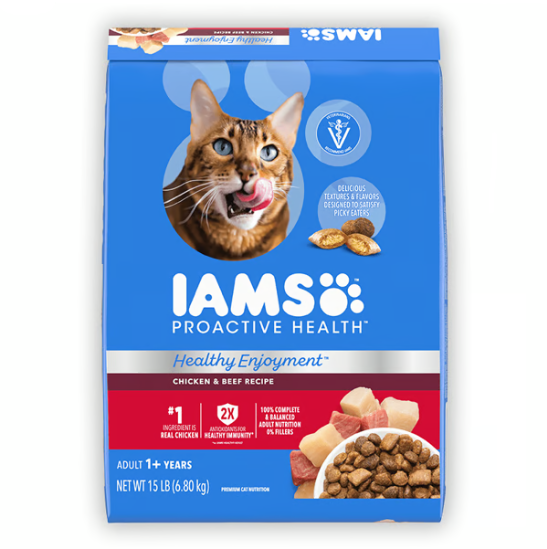Iams proactive health sales healthy dry cat food