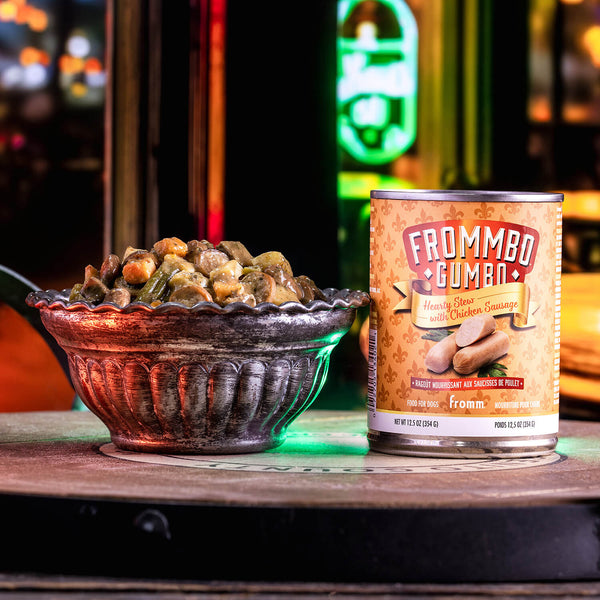 Frommbo Gumbo Hearty Stew with Chicken Sausage Wet Dog Food