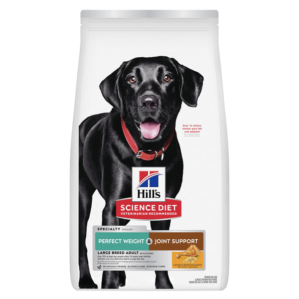 Hill's Science Diet Adult Perfect Weight & Joint Support Large Breed Dry Dog Food