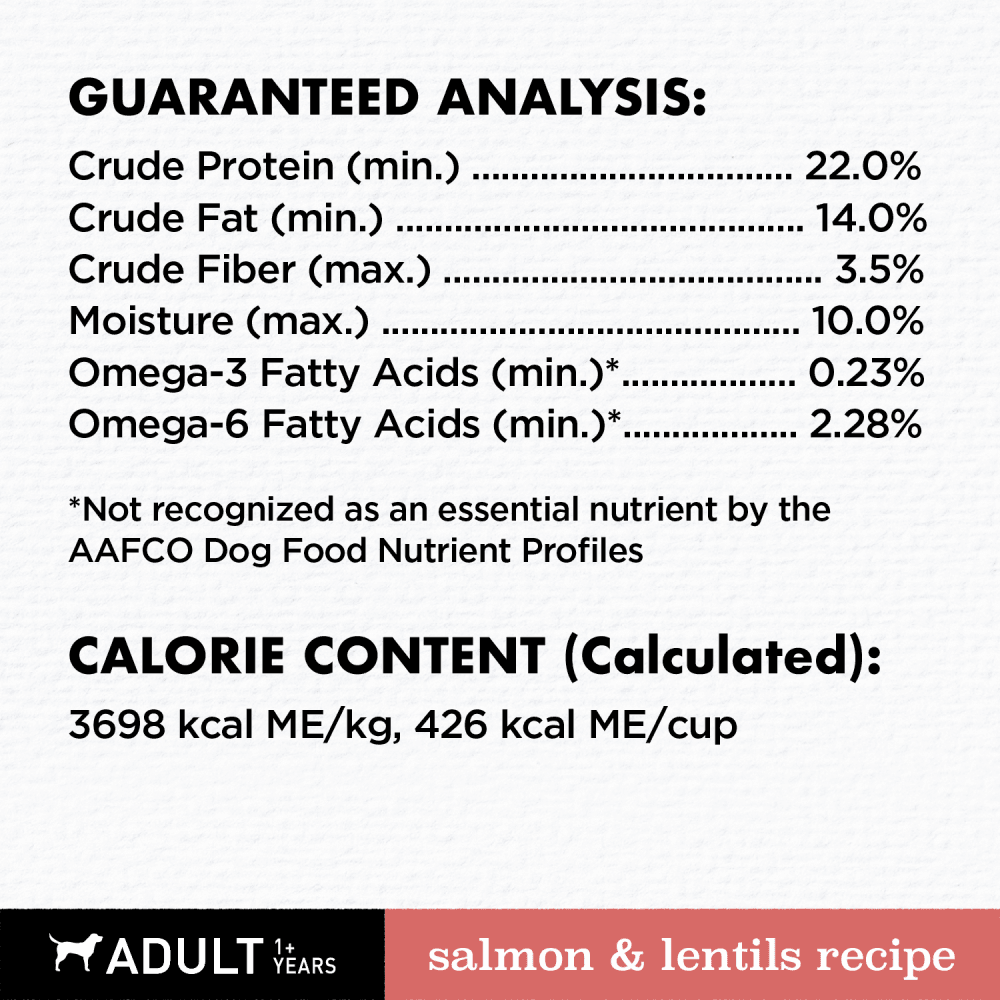 Nutro Limited Ingredient Diet Grain Free Salmon Lentil Dry Dog Food