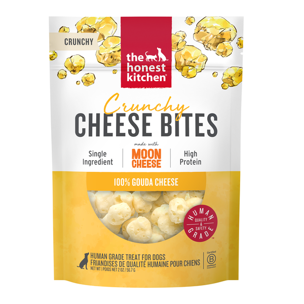 The Honest Kitchen Crunchy Cheese Bites Dog Treats