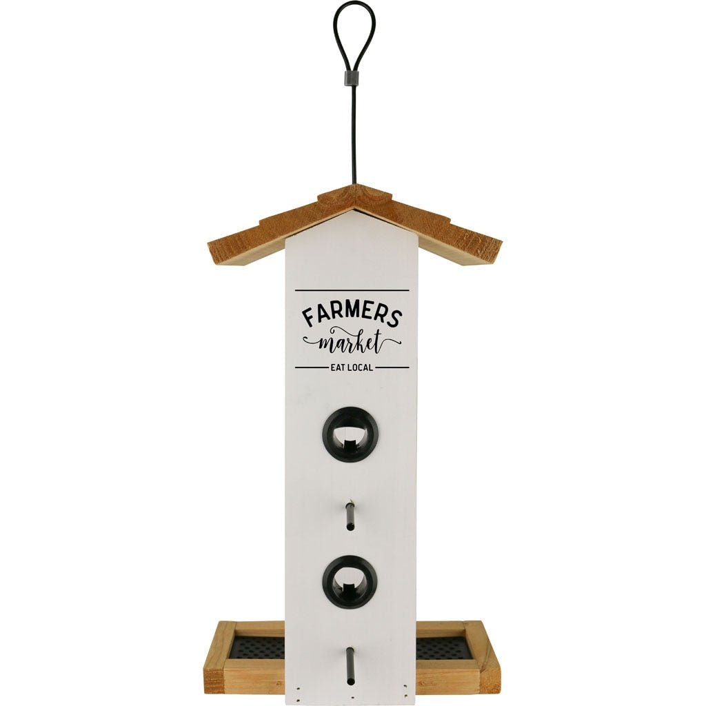 Vertical Farmhouse Wild Bird Feeder