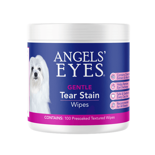 Angels' Eyes Gentle Tear Stain Wipes, 100 Count