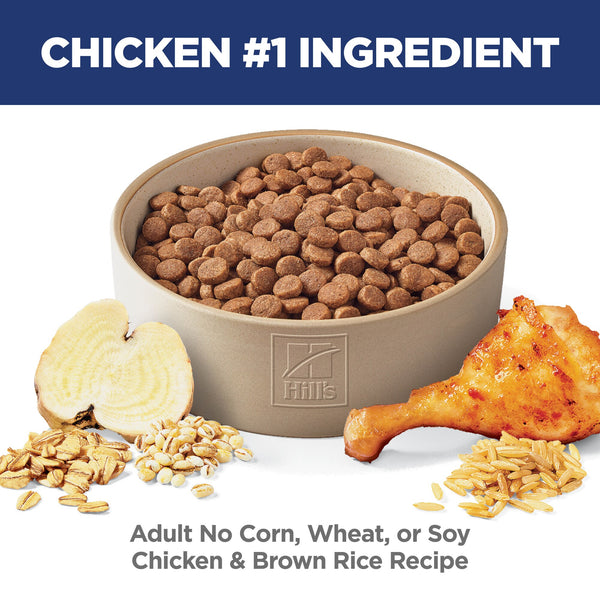 Hill's Science Diet Adult No Corn, Wheat, Soy Chicken & Brown Rice Dry Dog Food, additional view 2
