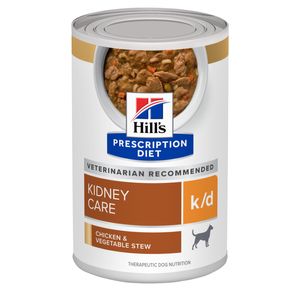 Hill's Prescription Diet k/d Kidney Care Chicken & Vegetable Stew Wet Dog Food