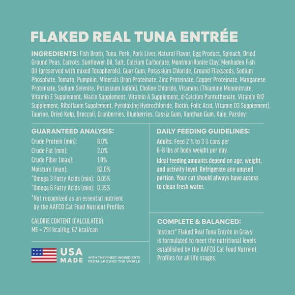 Instinct Flaked Tuna Entrée Wet Cat Food